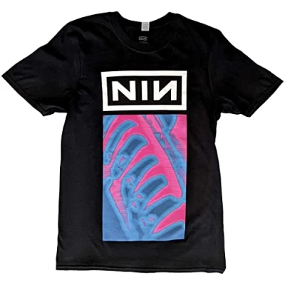 Image of Nine Inch Nails Pretty Hate Machine Neon Official Tee T Shirt Mens Unisex (Small)