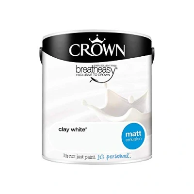Image of Crown Retail Core Emulsion Matt Clay White 2.5 L
