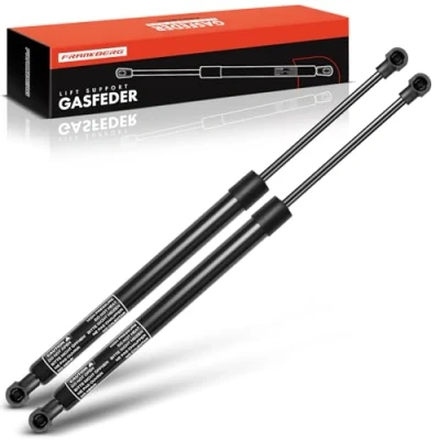 Image of Frankberg 2x Gas Struts Rear Tailgate Compatible with 3 Series E46 318 320 325 330 Convertible 2000 2007 M3 2001 2006 Replace# 51248227895