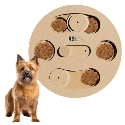 Image of P.J Pet Products K9 IQ Game Columbo, One Size, Wood Brown, 0.4 kg