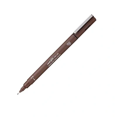 Image of uni ball Drawing Pen PIN 200 0.5 Loose Color: Sepia