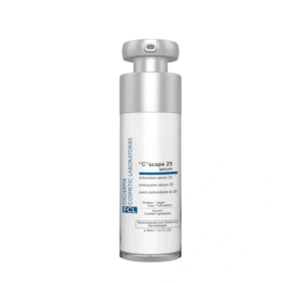 Image of FCL 25% Vitamin C Serum, Scape Serum with Hyaluronic Acid for Face Moisturize Skin Lightening Face, Reduces Fine Lines, Wrinkles, Age Spots Suitable All Types of 1.01 Fl. OZ