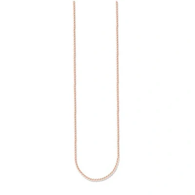 Image of Thomas Sabo Unisex Necklace Rose Gold Venezia 925 Sterling Silver KE1106 415 12