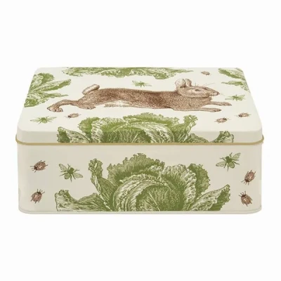 Image of Thornback &amp; Peel Rabbit Cabbage Deep Rectangular Tin