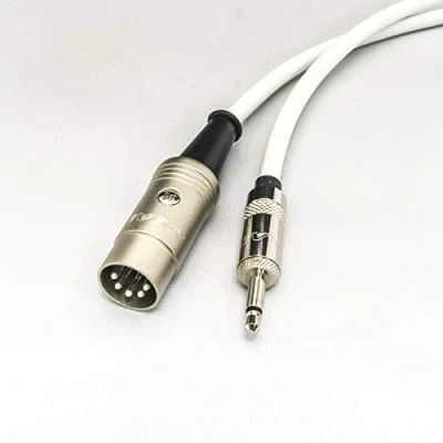Image of Arturia Beatstep (not pro) MIDI over Mini Jack Cable. 3.5mm AUX to 5 Pin DIN Lead