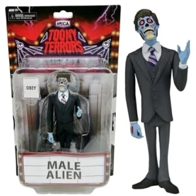 Image of Alien (They Live) 6&quot; NECA Toony Terrors Series 7