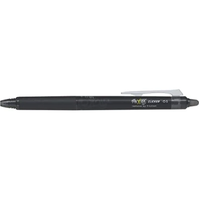Image of Pilot Frixion Synergy Point Clicker, 0.5mm, Black, Pack of 12