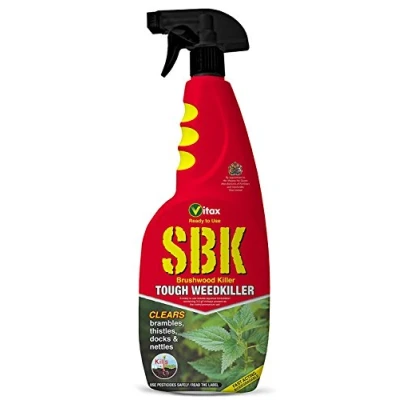 Image of 2 X Vitax SBK 750ml Ready to Use Brushwood Killer Tough Weedkiller