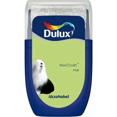 Image of Dulux Walls &amp; Ceilings Tester Paint, Kiwi Crush, 30 ml