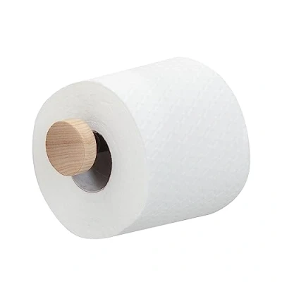 Image of Tiger Sem Spare toilet roll holder Black/Oak