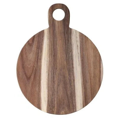 Image of Acacia Chopping Board Durable, Sustainable and Eco Friendly Wooden with Hanging Handle Yookiki England