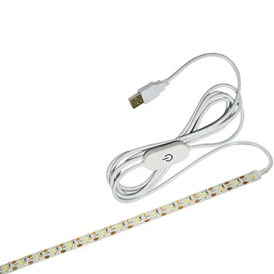 Image of Sewing Machine Light POWERTOOL USB Flexible DC 5V 2M LED Strip with Touch Dimmer for White(6500K)