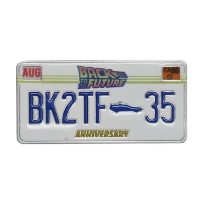 Image of Back To The Future Limited Edition 35th Anniversary Pin Badge