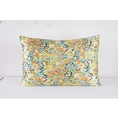 Image of townssilk 100% Silk Pillow Case Cover with Hidden Zipper pattern23 50x75cm