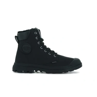 Image of Palladium Unisex Pampa Sport WPS Classic Boots, Black (Black/Black 466), 5.5 UK