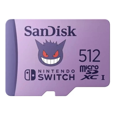 Image of SanDisk Pokemon Micro SD Card for Nintendo Switch, 512 GB