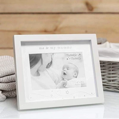 Image of Celebrations 6&quot; x 4&quot; Twinkle Me &amp; My Mummy Photo Frame