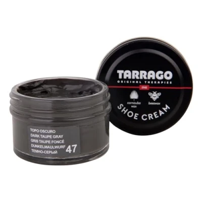 Image of Tarrago Shoe Cream Premium Polish for Ultimate Leather Nourishment, Shine and Protection Synthetic Shoes, Footwear, Bags Accesories 50 ml