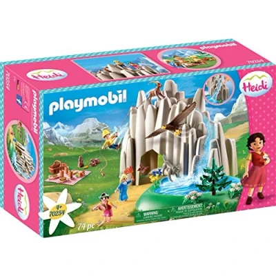 Image of Playmobil Heidi 70254 Crystal Lake, For Children Ages 4+
