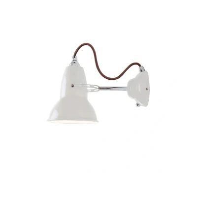 Image of Anglepoise Original 1227 Wall Lamp Linen White