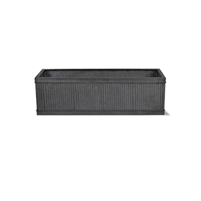 Image of Garden Trading Vence Window Box Crafted in Steel H18 X W60 D20cm