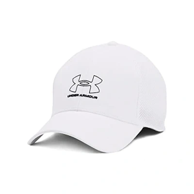 Image of Under Armour Mens 2022 Iso Chill Driver Mesh Golf Cap White S/M