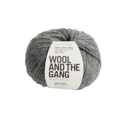 Image of Wool and the Gang Crazy Sexy Wool, Tweed Grey (098), 200g