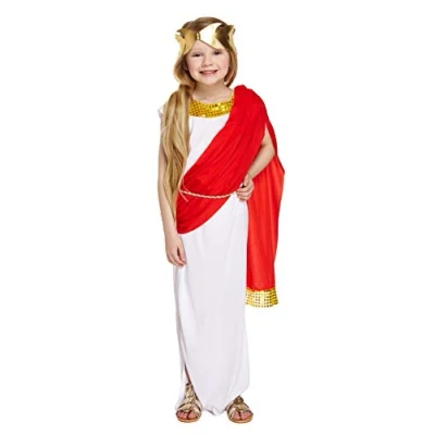 Image of HENBRANDT Child Roman Goddess Fancy Dress Costume (Age 10 12)