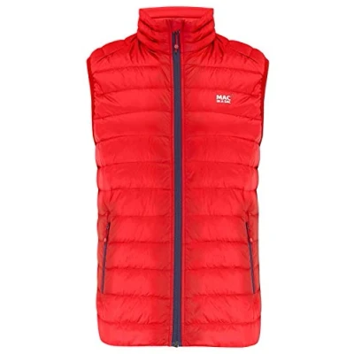 Image of Mac in a Sac Alpine Mens Down Gilet Red XL