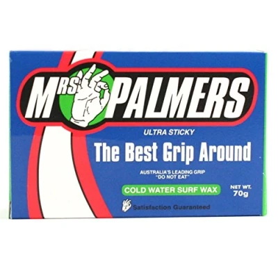 Image of Mrs Palmers Cold Water Surfboard Wax 10 x 70g Blocks