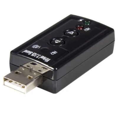 Image of StarTech.com Virtual 7.1 USB stereo Audio Adapter External Sound card 2.0 (ICUSBAUDIO7)