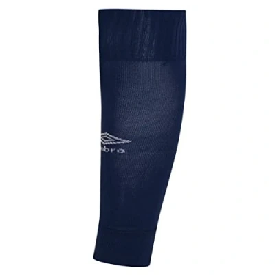 Image of Umbro Boys Leg Sleeves, Navy/White, 3, 8