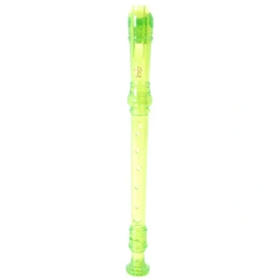 Image of YAMAHA YRS 20GG Recorder Soprano Recorder, German fingering, Translucent Green