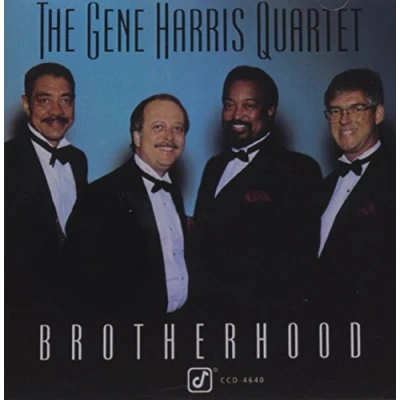Image of Gene Harris Brotherhood Autographed 1995 USA CD album CCD 4640