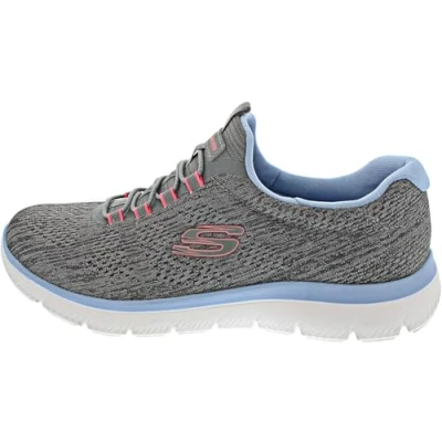 Image of Skechers Unisex Twinkle Sparks Trainers, Lavender, 1.5 UK
