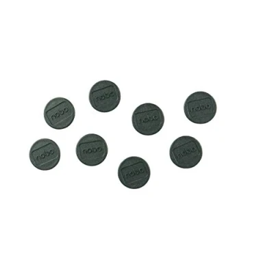 Image of Nobo Magnetic Whiteboard Magnets, 20 mm, Pack of 8, 1901440, Coloured