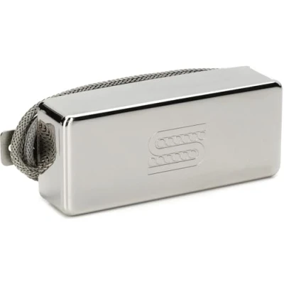 Image of Seymour Duncan SSM 1 N 2 C CHR Firebird Vintage Humbucker Conductor Hookup Cable Neck Position Cover Chrome