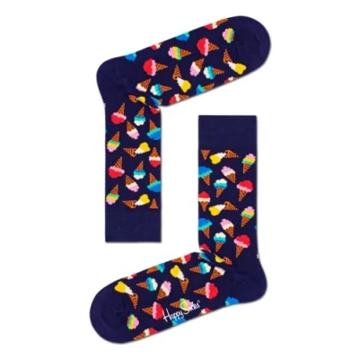 Image of Happy Socks Unisex Ice Cream Socks, Cream, M