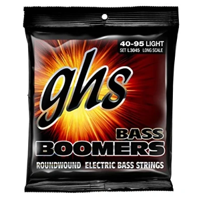 Image of GHS Bass BOOMERS String Set For Electric L3045 Light Long Scale 040/095