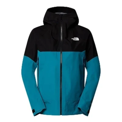 Image of The North Face Jazzi Jacket Hardshell jacket, Women&#039;s, Size: Small, Deep teal/black