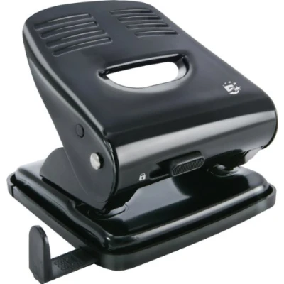 Image of 5 Star 918826 Punch 2 Hole Metal with Plastic Base Capacity 30x 80gsm Black