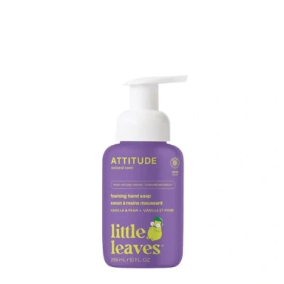 Image of ATTITUDE Foaming Hand Soap for Kids, EWG Verified, Dermatologically Tested, Plant and Mineral Based Ingredients, Vegan, Vanilla Pear, 295 mL