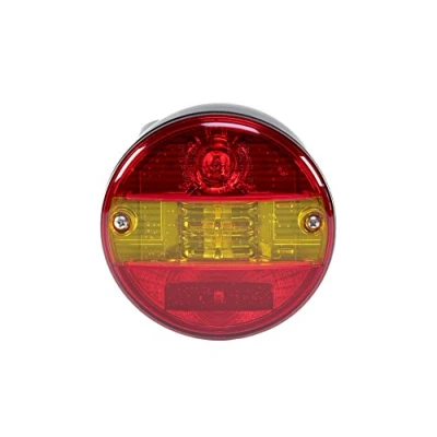Image of HELLA 2SD 344 100 101 Rearlight LED 12/24V mounting/Bolted Lens Colour: Red/Yellow left/right Quantity: 1