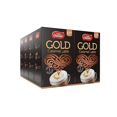Image of Cafe Classic Instant Caramel Latte 64 sachets (Case of 8 x sachets)