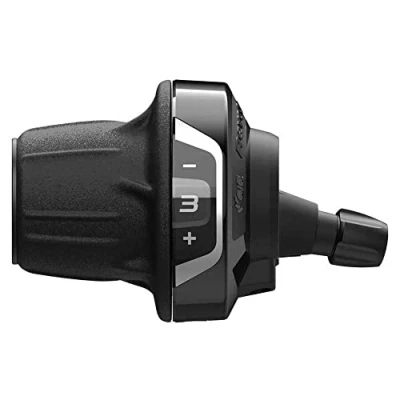 Image of Shimano Tourney / TY SL RV400 Revo shifter, left hand, 3 speed, with optical gear display