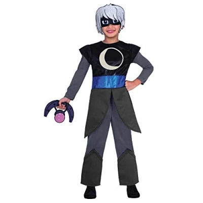 Image of (PKT) (9904228) Child Girls PJ Masks Lunagirl Costume (3 4yr)