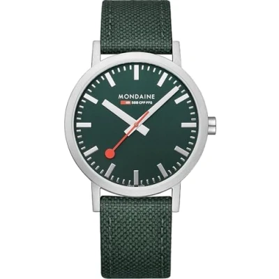 Image of Mondaine Classic Unisex Green Watch A660.30360.60SBF