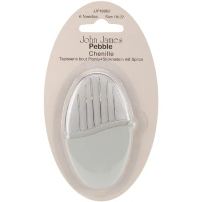 Image of Colonial Needle Pebbles Chenille Needles Size 18/22, Pack of 6