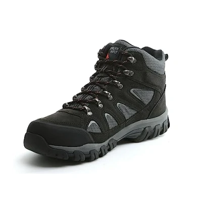 Image of Sprayway Mens Mull Mid Wicking Suede Lace Up Walking Boots