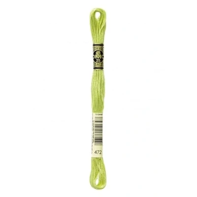 Image of DMC Stranded Cotton Embroidery Thread 472 per Skein
